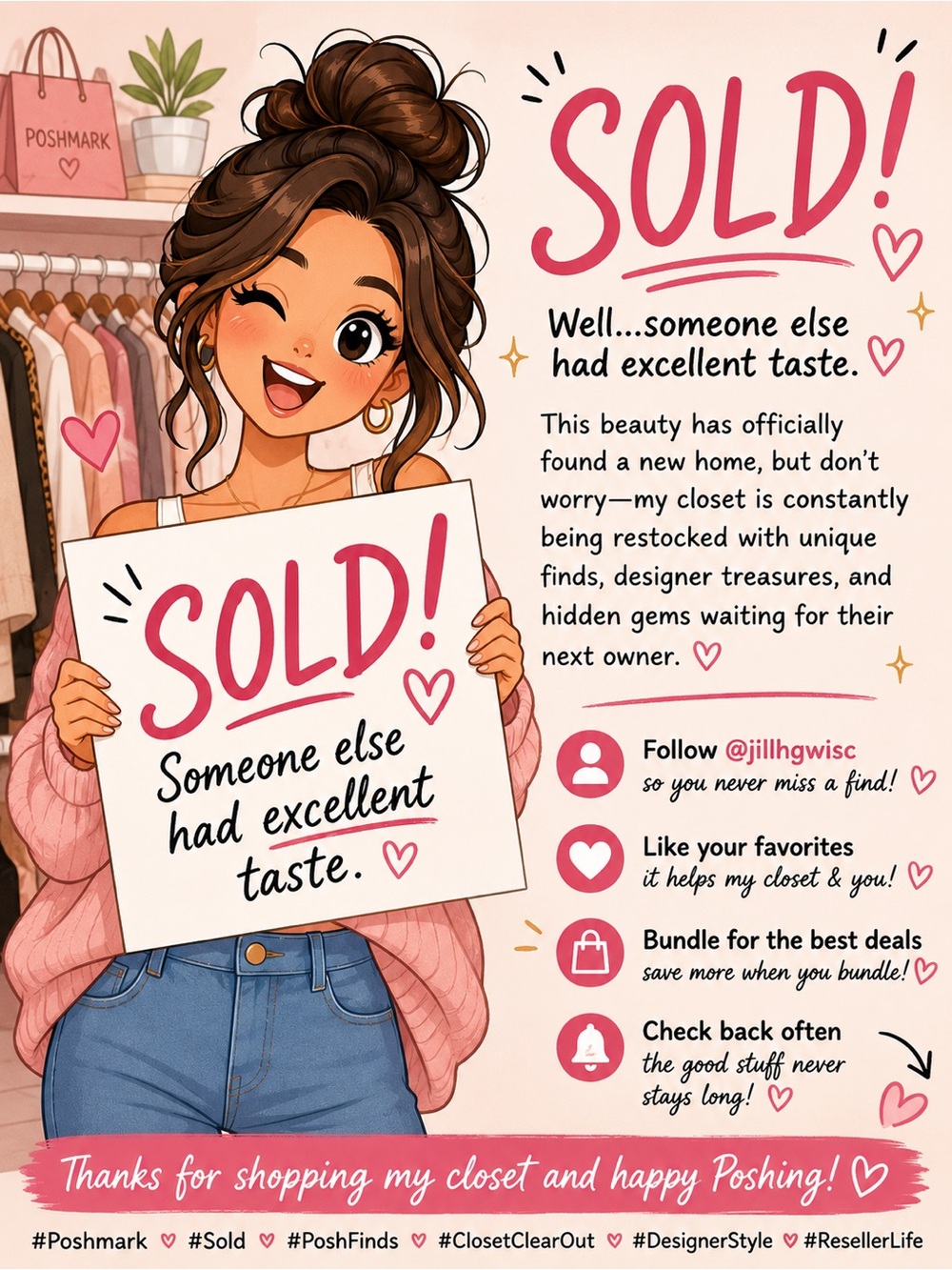 SOLD - PopMart Hug Me Baby Molly - no box or card